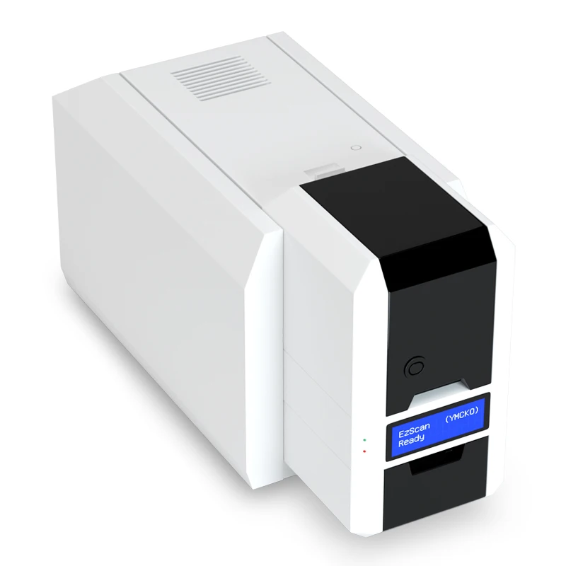 Printer with Single Sided Hologram Function Pvc Id Card Printer That Prints Student Member Employee Business Cards