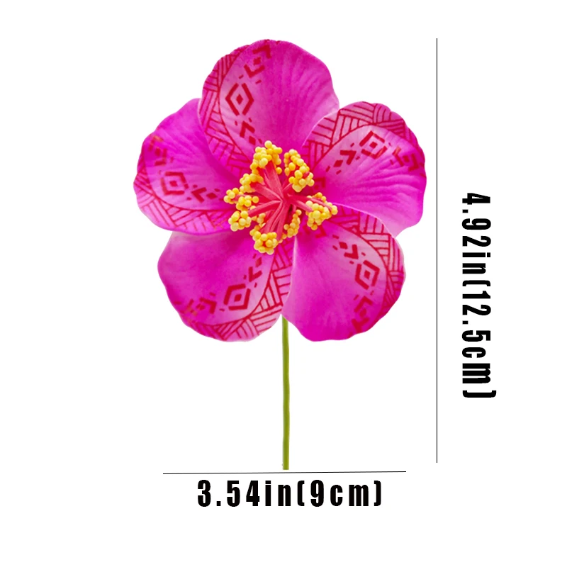 Artificial Plumeria Rubra Hawaiian Flower Hair Hat Wreath Floral