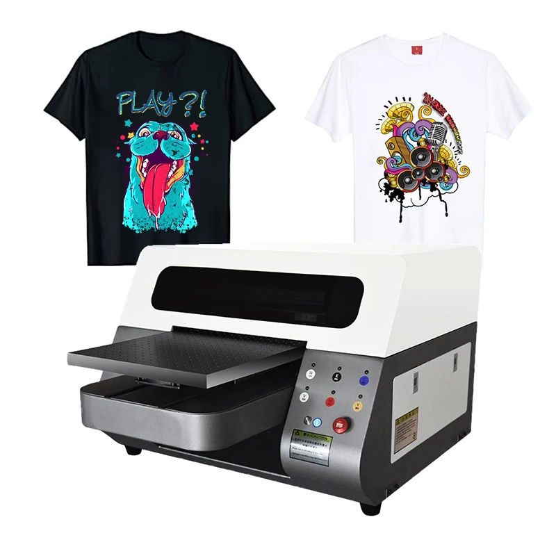 Fast Printing A3 DTG Flatbed Printer for Custom T-shirts