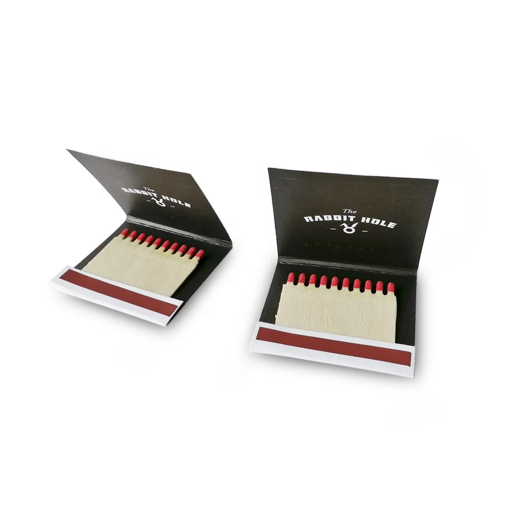 Pretty Cheap Colored Wood Sticks Matches Gift Matchbook