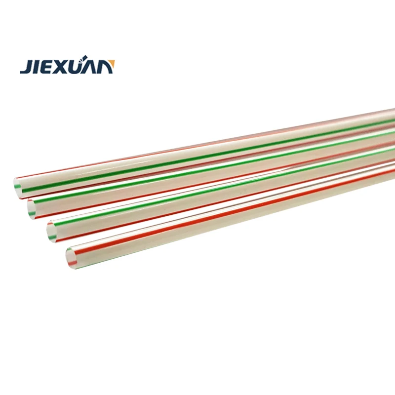 Durable in Use Customized 3 Color Polypropylene Plastic Extruder Drinking Straw Making Machine