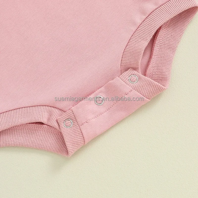 Autumn Crewneck Plaid Contrast Color Sweatshirt Rompers Baby Boy Girl