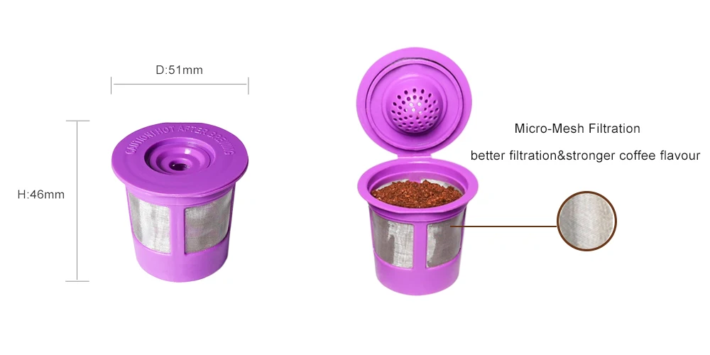 Eco-friendly Reusable K Cup Coffee 