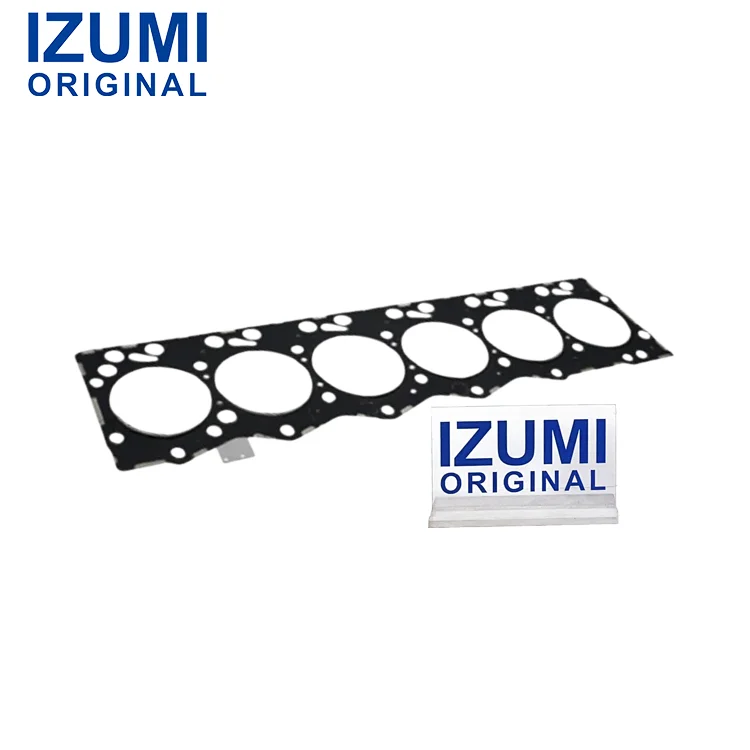 Kit Gasket Kepala IZUMI ORIGINAL ISBE6 4932210, Suku Cadang Mesin Diesel untuk Cummins