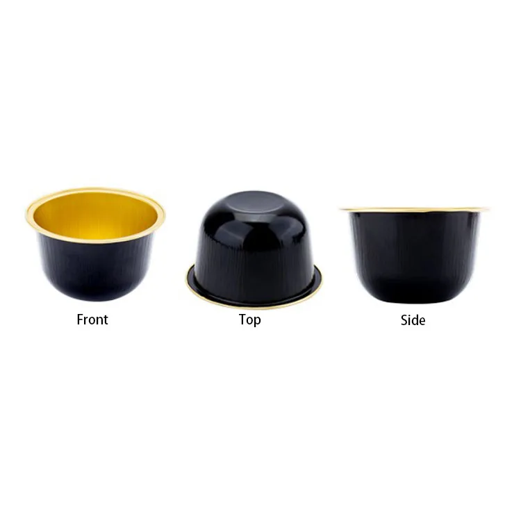 product 455ml round besting cake bowl disposable cake containers baking cups wholesale food grade aluminium foil box for baking-4