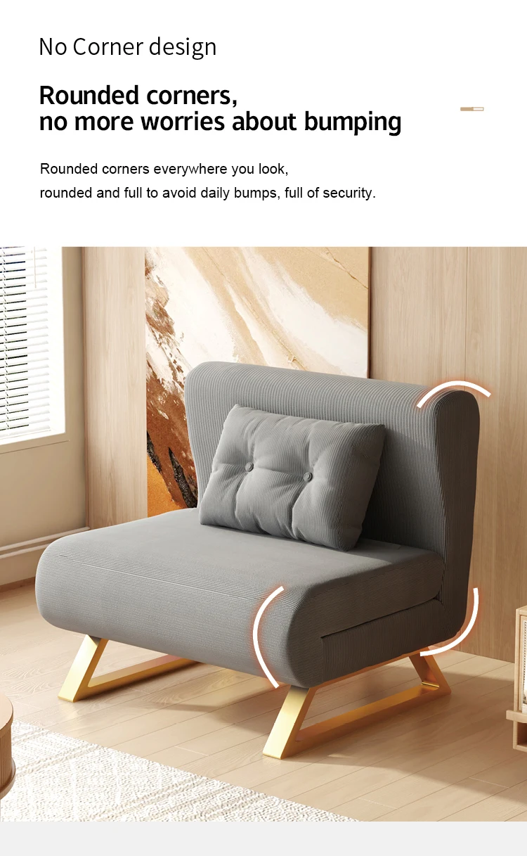 Fold Out Cheap Modern Multifunction Folding Single Sofa Bed Foldable