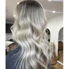 perruque de couleur blond cendré
