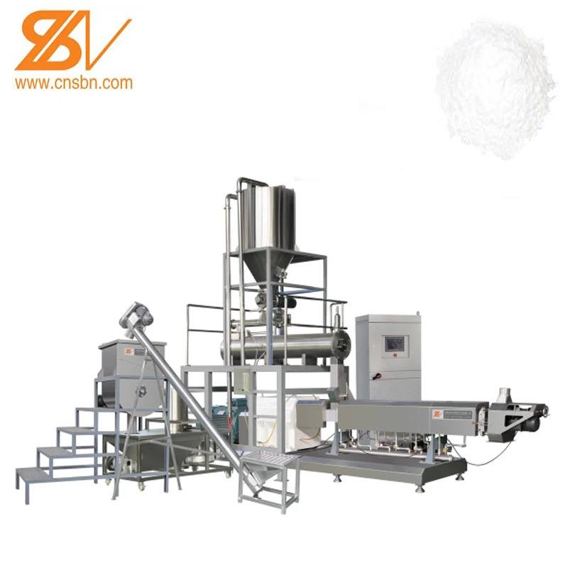 Corn Cassava Modified Starch Making Extruder Production Line Machine Manufacturing Plant