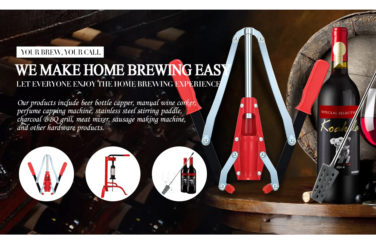 Bench Bottle Capper - Efficient Manual Capping Machine