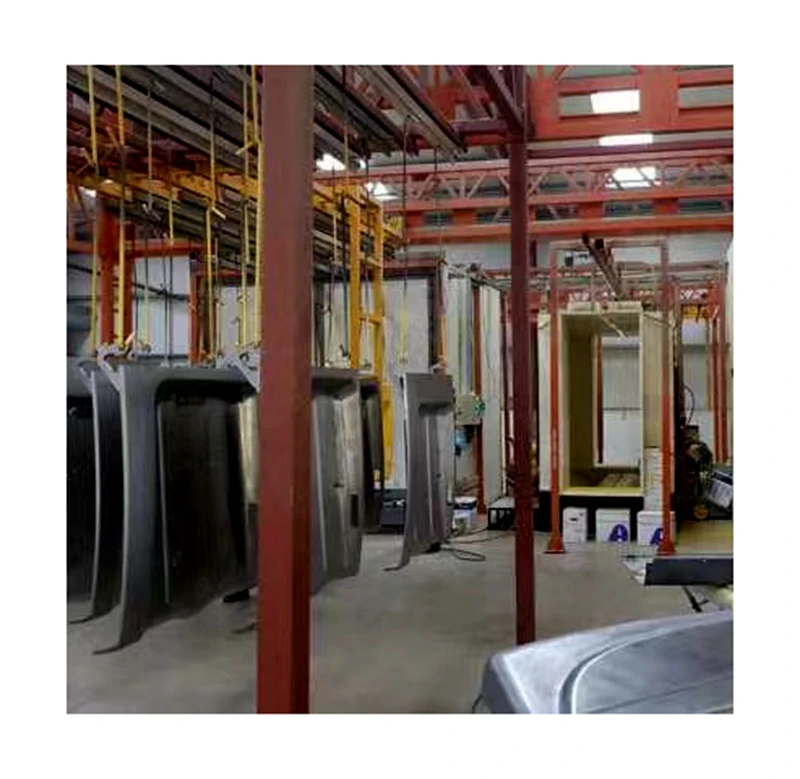 Coloreeze Powder Coating Machinery Linear Traverse Automatic Spray Line with Coating Booth and Curing Oven