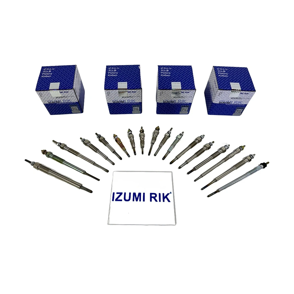 IZUMI RIK 4G13, 4G15, 4G18, 4G21, 4G32 Glödstift för Mitsubishi Reservdelar till dieselmotorer