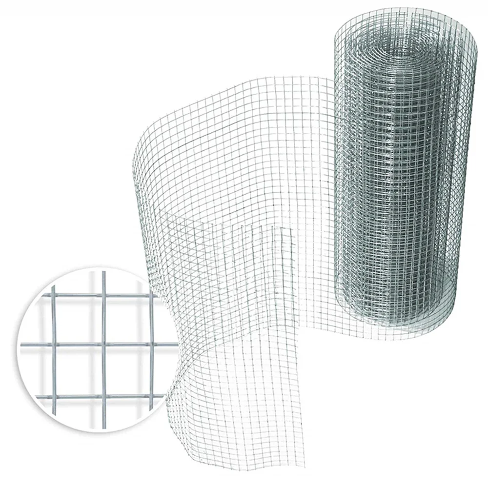 1 Inch Galvanized Welded Wire Mesh Pvc Coated Welded Wire Mesh