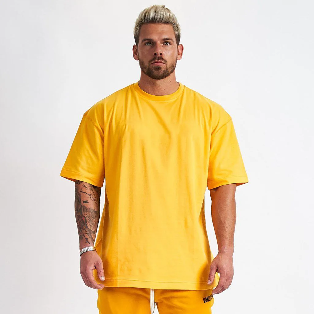 さらに100円引き◆LAMODECHIEF◆LAMODE OVERFIT TV BOX TSHIRT Custom Logo Streetwear Box Cut Tee T Shirt Heavyweight