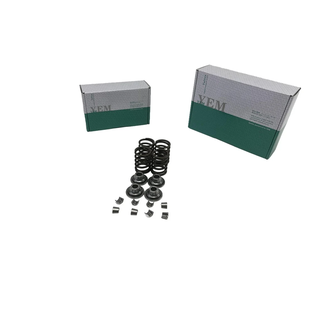 Z402 Valve Spring Kit Spring Seat & Retainer for Kubota Heavy Equipment Engine Parts