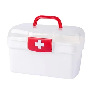 Hot Sale Modern Design Medical Kit Storage Box Eco-Friendly PP Rectangle Shape Rectangle