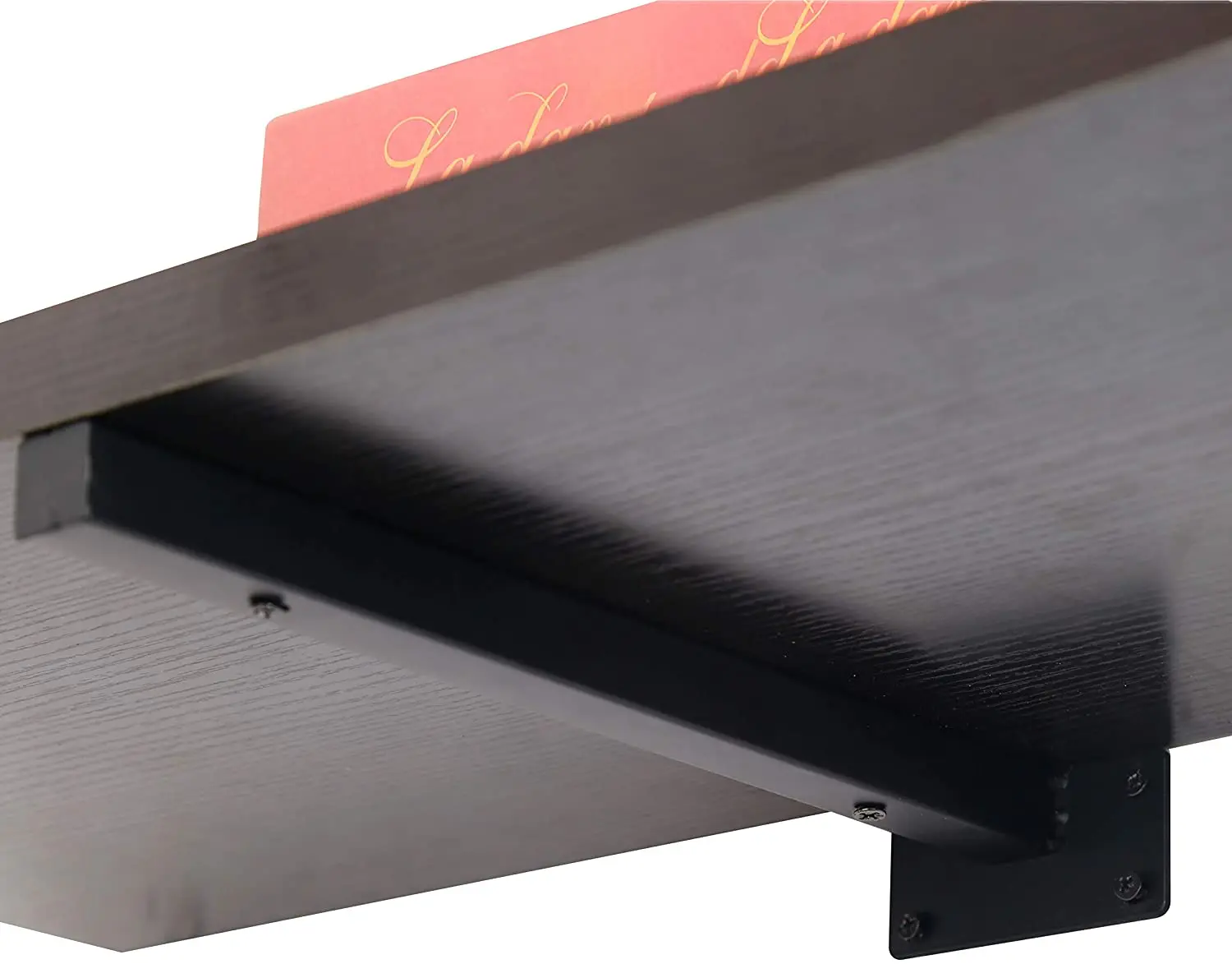 Heavy Duty Black Wall Hanging Clapboard Shelf Brackets Floating Shelves