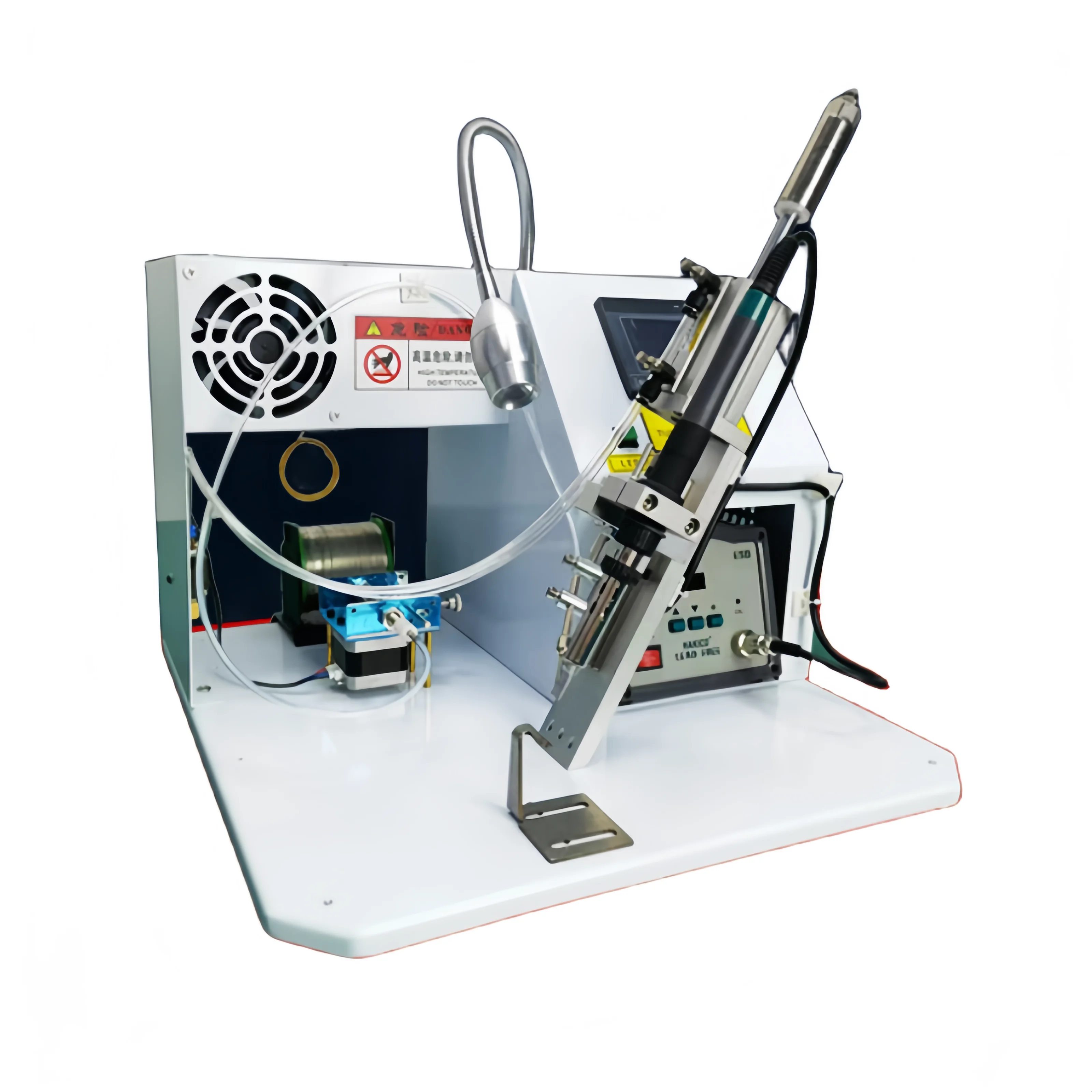 Electric-inclined Foot Operated PCB LED USB Charging Head Connector Welding Cable Circuit Board Aviation Plug Soldering Machine