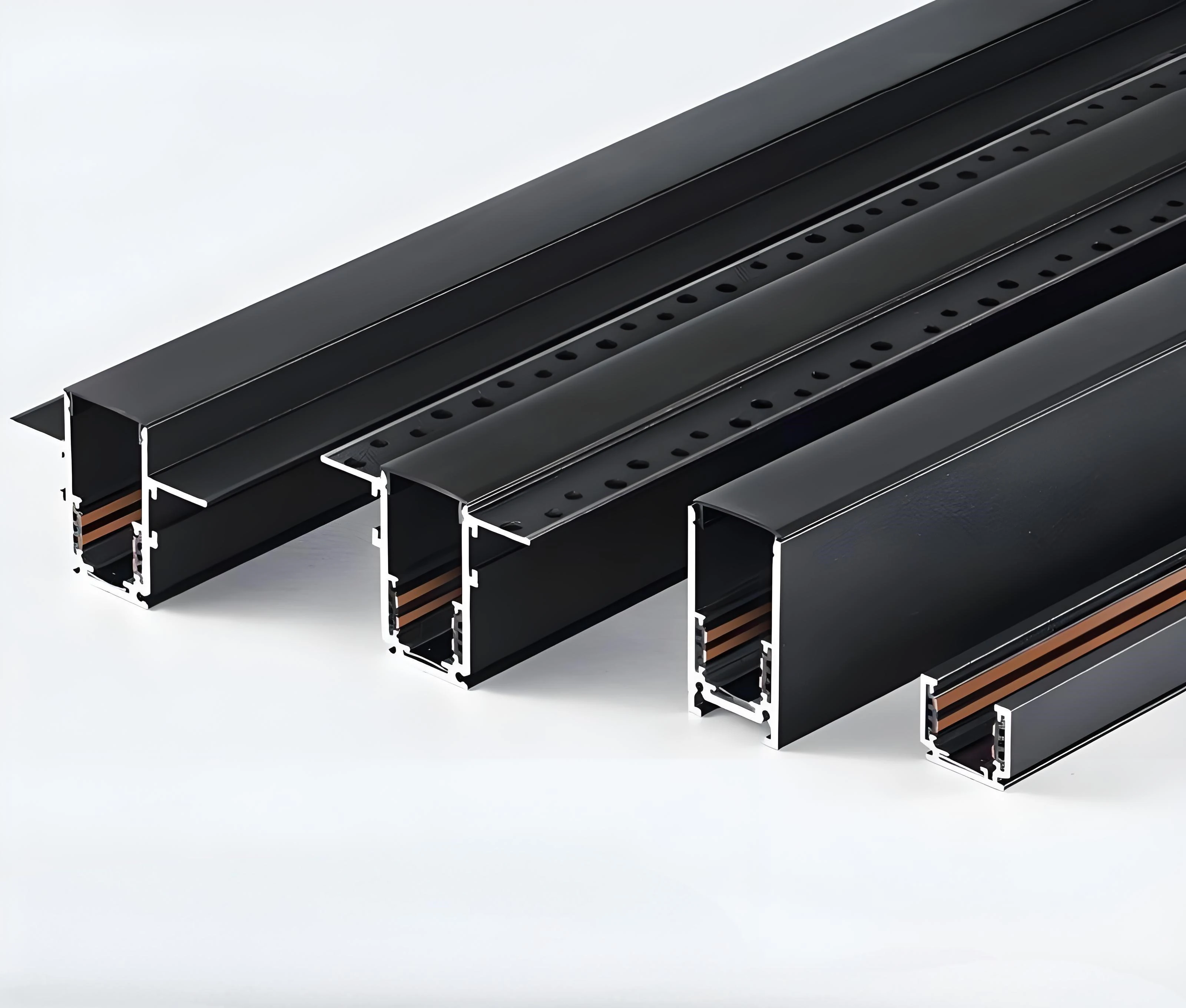 CX2030 Short Mini Magnetic Track Light Rail 16mm Aluminum Profile No ...