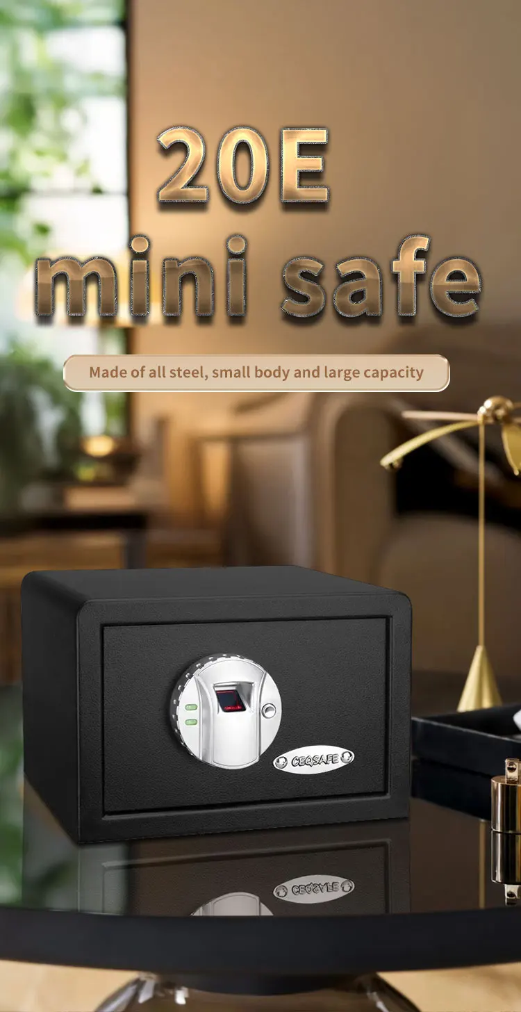 CEQSAFE Cheap Price Security Digital Electronic Small Metal Safe Box manufacture