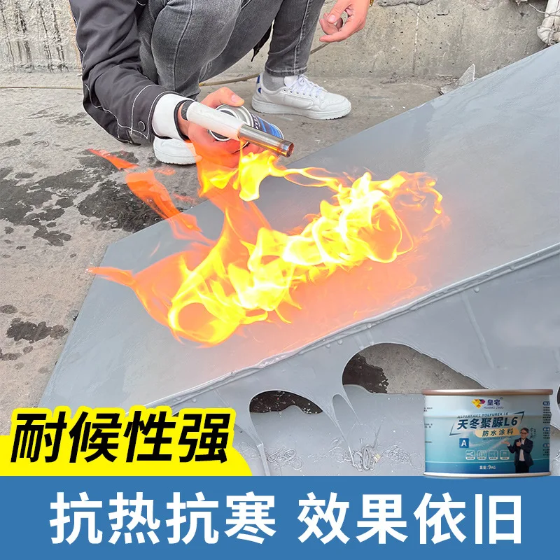 CE Swimming Pool Waterproof Spray Quick-drying Polyurea Waterproof Coating High Elastic Two-component Polyurea Coating for Roof