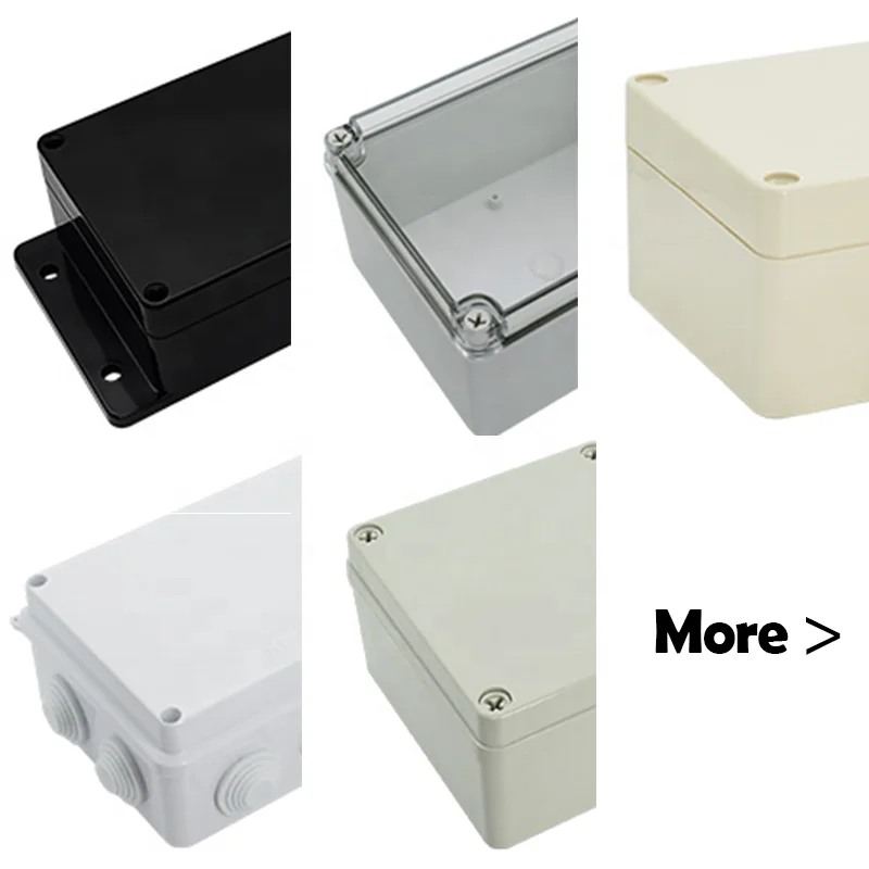 Diy Abs Junction Box Electrical Weatherproof Enclosure Ip67 Waterproof Box Electron Box Plastic Enclosure for Electronic Device