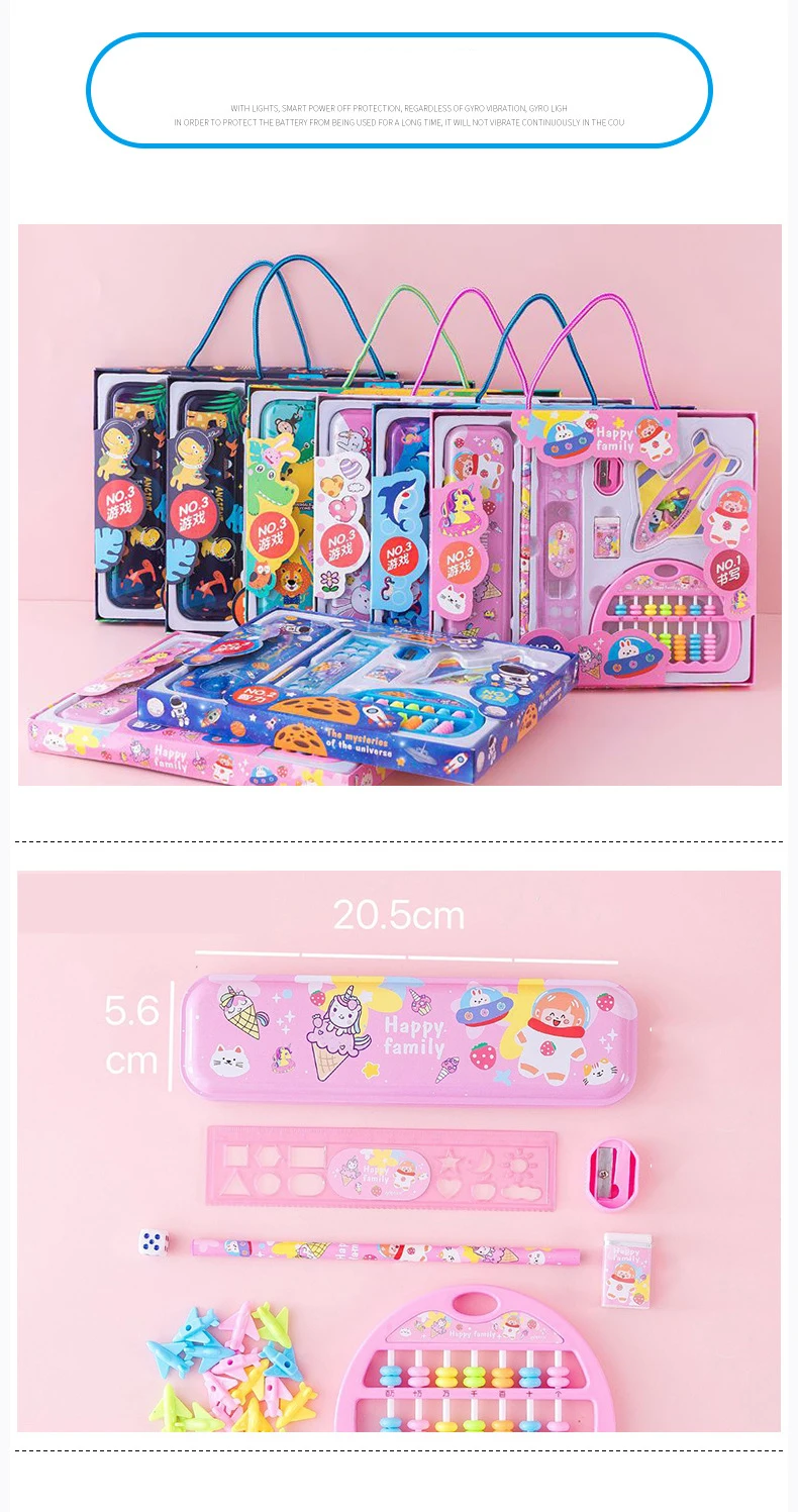 Beyond Wholesale Office School Kids Stationery Items Compass Ruler Eraser Sharpener Set For ...