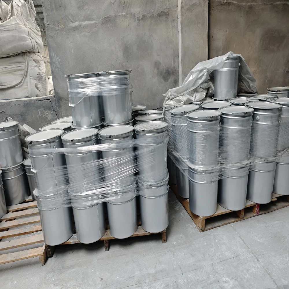 Алюминиевая паста на основе растворителей премиум-класса с ярким эффектом не покрытая листьями для автомобильной краски