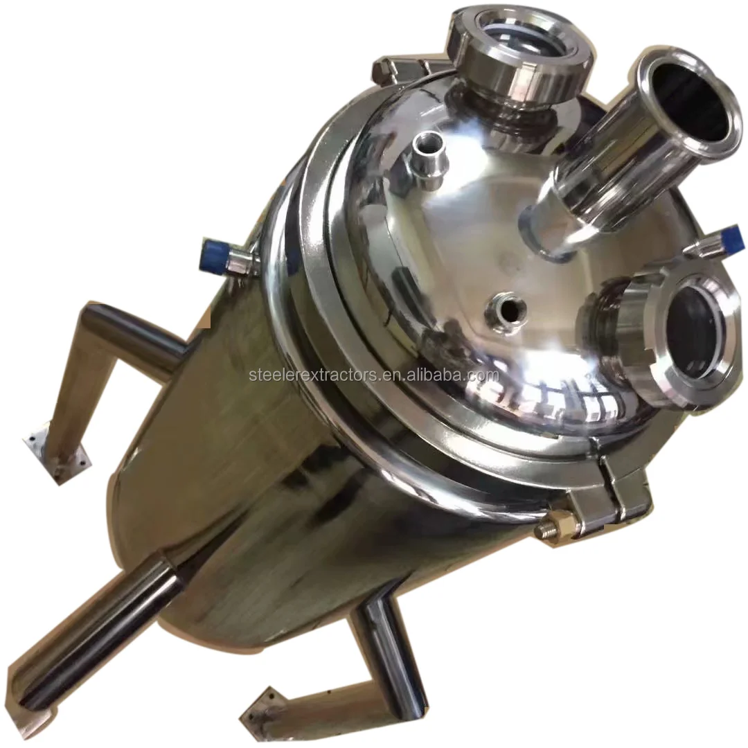 Санитарная экстракция SS304 10 дюймов X 28 дюймов жаккардовый сосуд с четырьмя ножками