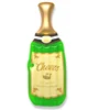 Botella de champán 86"x30"