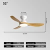 52inch -White  + natural wood