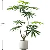 Peacock Wood 1.2m [Luxury Edition] White Round Basin