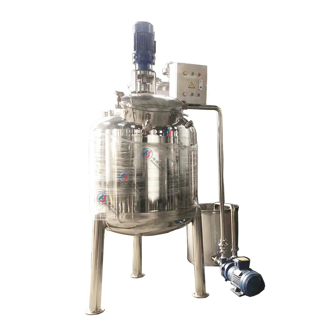 Емкость для смешивания напитков из нержавеющей стали SUS304/SS316L, мешалка, дизайнерский вакуумный насос