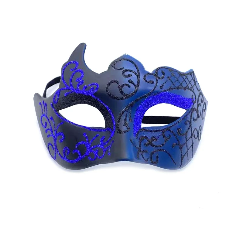 Masquerade Party Masks Men Venetian Glitter Half Face Masks For ...