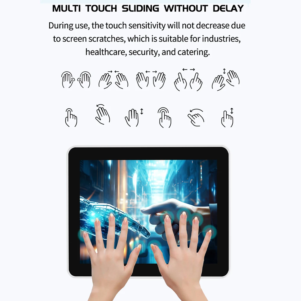 Capacitive Multi-touch Screen Monitor Offline Pos Machine 201.3 Terminale Pos Android Best Pos Systems for Restaurants With Pay