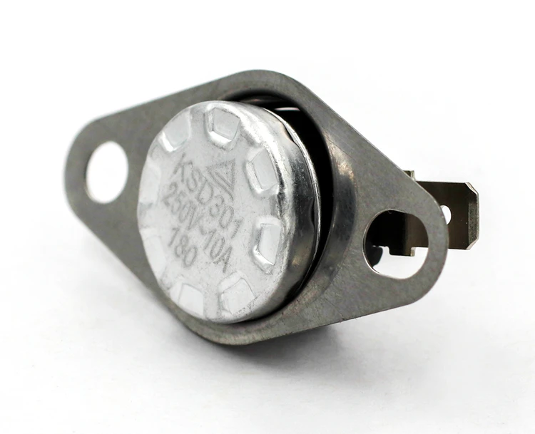 KSD301R Termostato 16a 250v Protection Thermal Cutout Switch Kettle Spare Parts KSD301 Thermostat