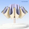 Pasta di taro con perle gommose in plastica colorata dal design invertito