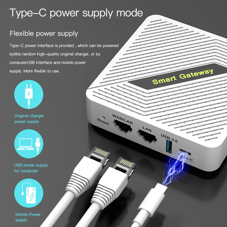 Starlink-compatible AX1800 Mini Portable VPN Router