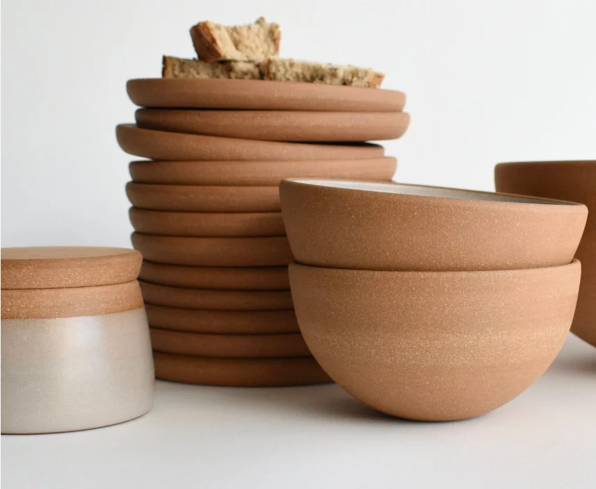 フレンチバタークロック陶器ユニークなデザインフレンチセラミック