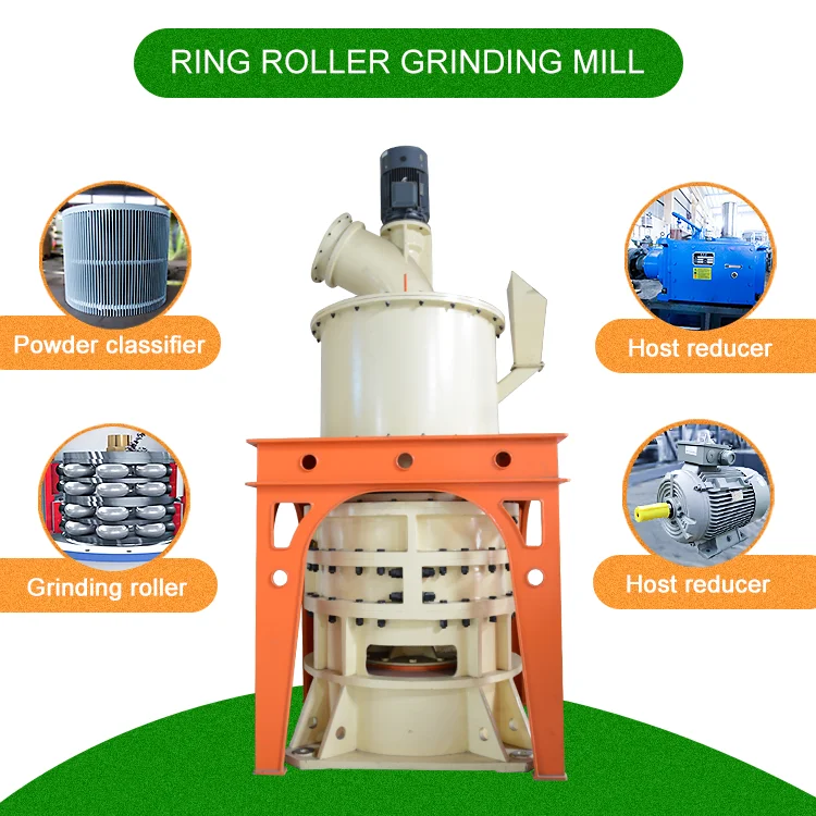 Clirik Automatic PLC Controlled Siemens Motor Gypsum Powder Grinding Mill Machine Plant 150-3000 Mesh Output Energy Saving Long