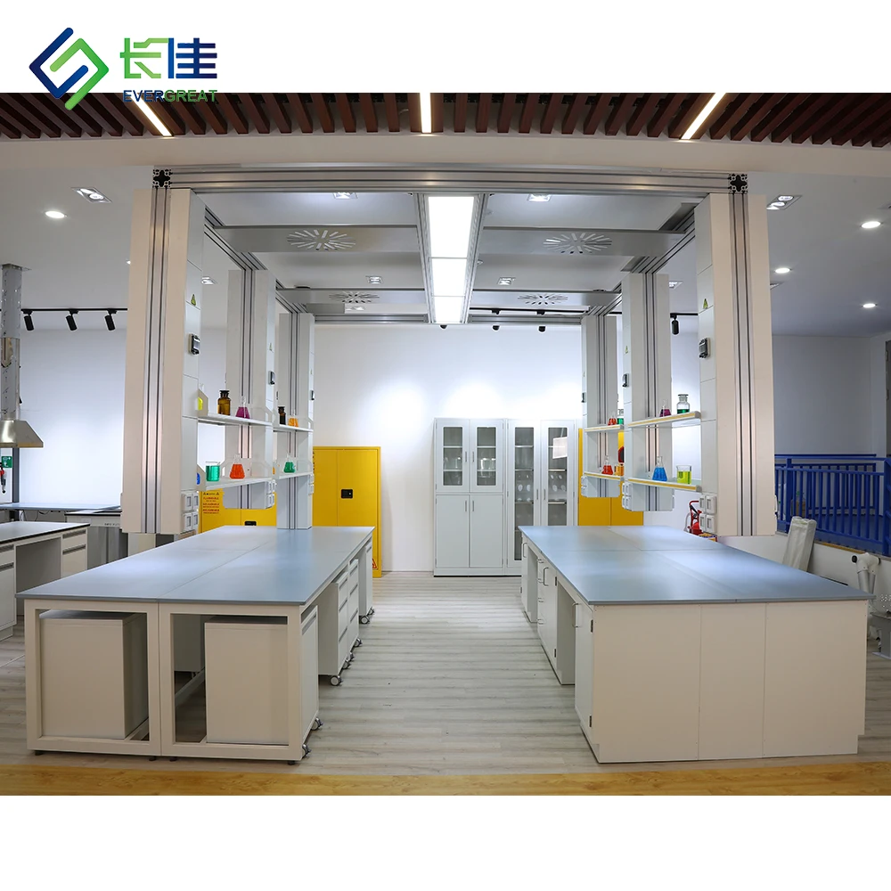 ESD Workbench Lab Bench Electronic Work Table Lab Furniture Anti-static Adjustable Workbench Lab Workbench