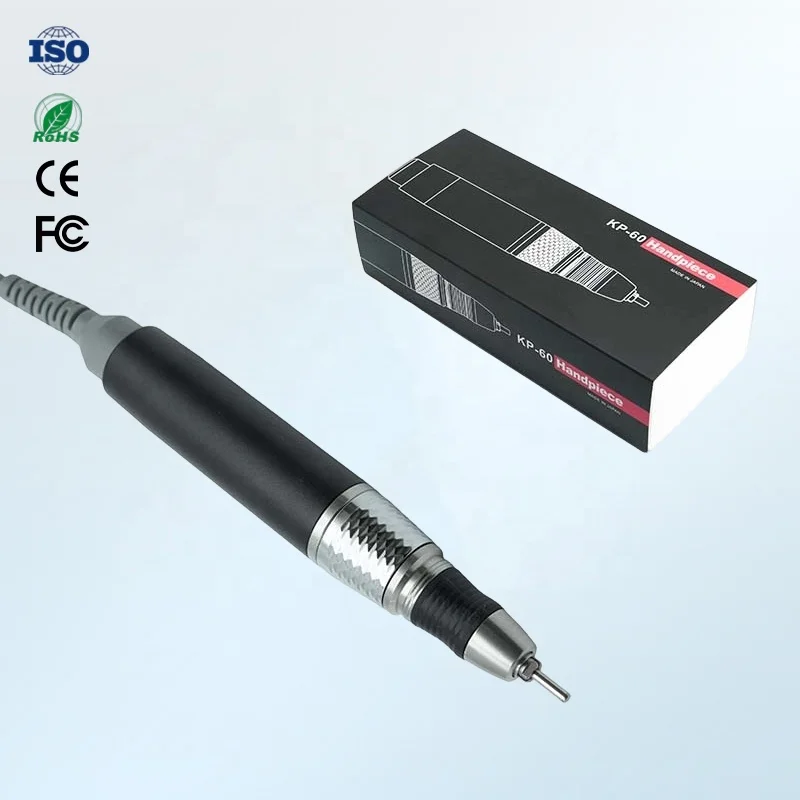 M Pro KP60 Handpiece Manicure Supplies Efile Portable Micromotor Manicure Polisher Pedicure Sander Nail Drill Compatible Handpiece