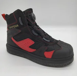 JDS Wholesale Good Quality Men Leather Hiking Boots Waterproof Sediment Prevention Fishing Shoes