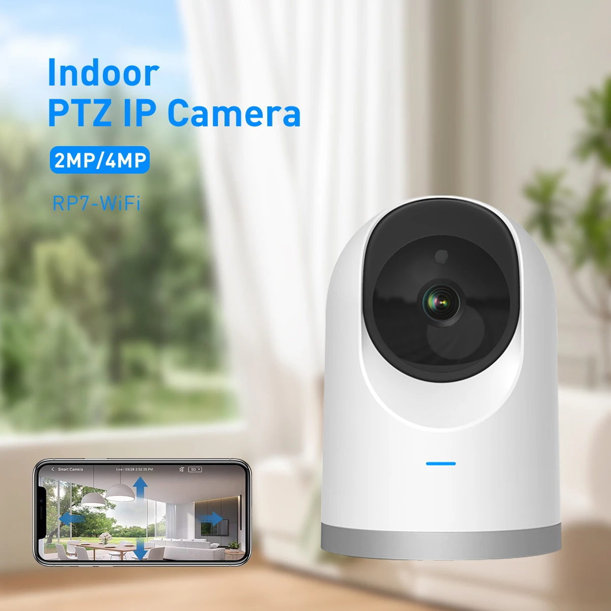 product tuya rp7 2mp indoor ptz wifi security camera hd cctv with night vision alarm storage motion detection tf card cloud426-55