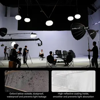 SMALLRIG Parabolic Softbox Quick Release, Parabolic Softbox, Compatible Other Bowens Mount Light (47.2inch/120cm)-4140 product image