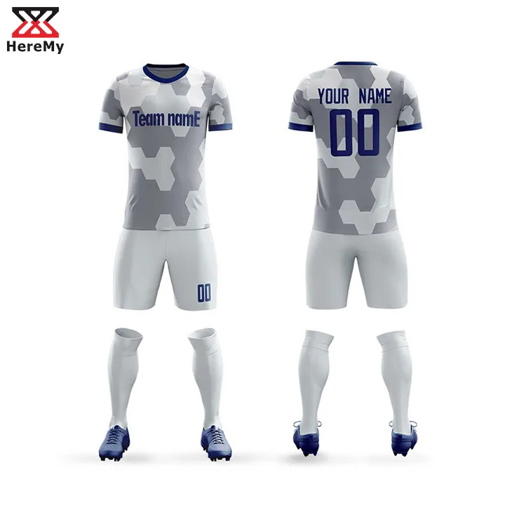 Source men custom football jersey plain soccer jerseys on m