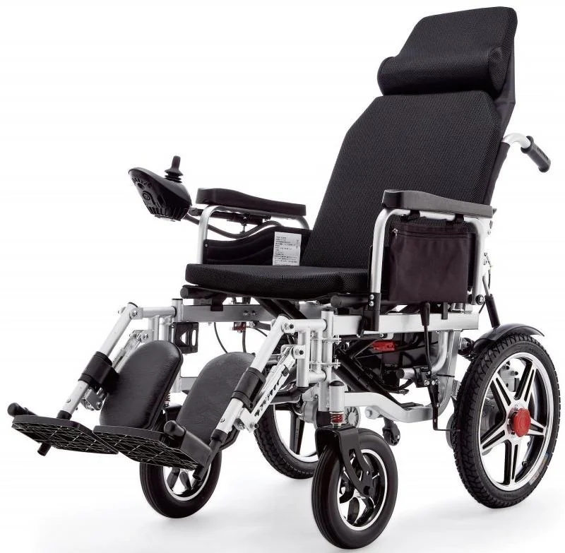 Fully Automatic Lightweight Lithium Battery Foldable Carbon Fiber Electric Wheelchair Rehabilitation Equipment