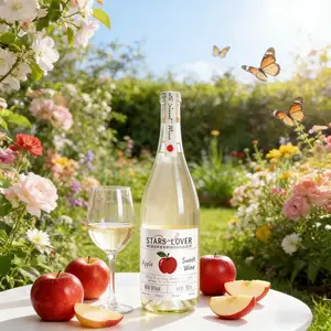 FASTKING Apple Juice Wine 10% ABV 750ML Bottle Bulk Purchase Cross-Border Trade Silky Corporate Customization B2B Supermarkets