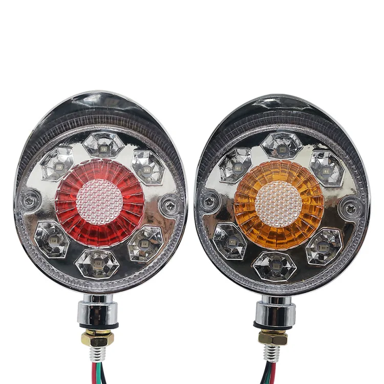 Set 8 Luci Laterali LED Bianche Per Camion Camper - Anteriore E Posteriore - Impermeabili 12V