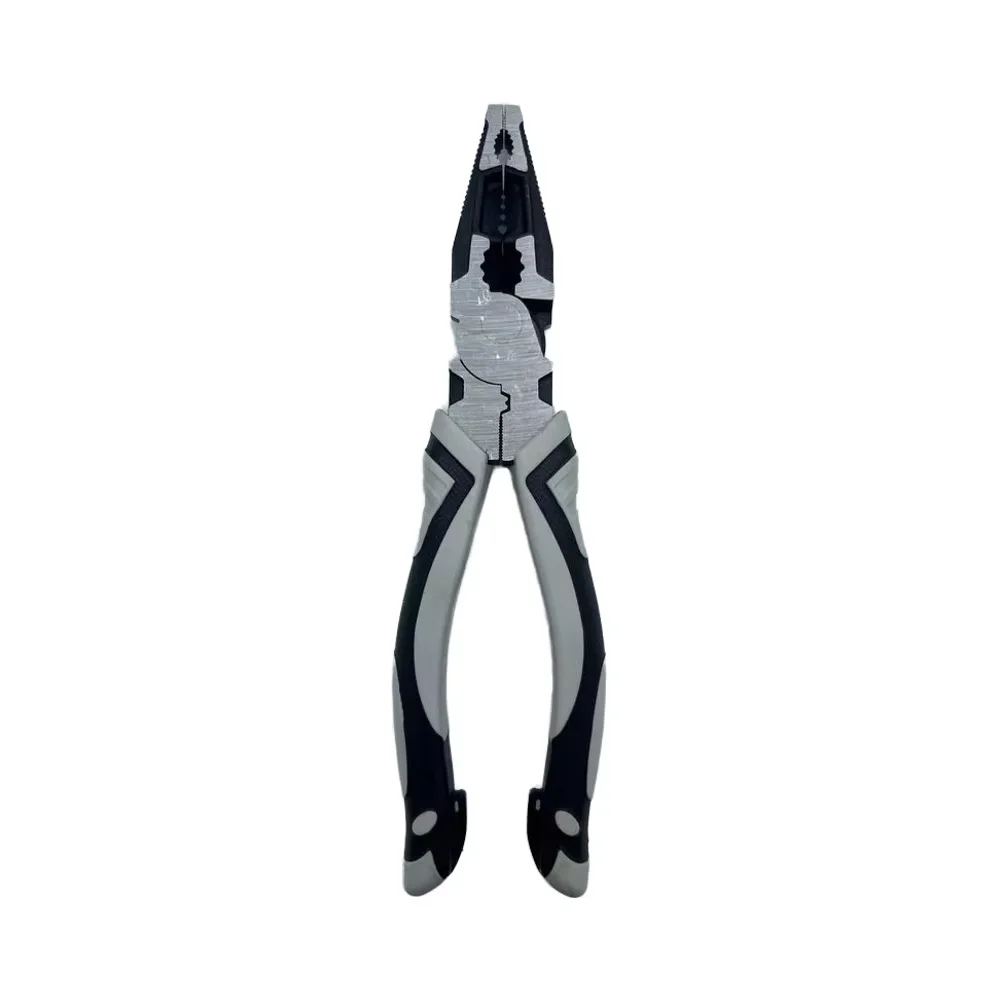 OEM Multifunction Combination Pliers Electrician Nako-customize na Mahabang Ilong Diagonal Stripping Crimping Cutting Serrated Steel DIY