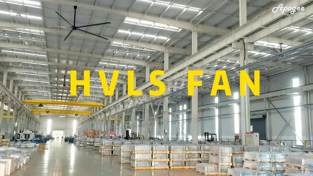 Ceiling Fan, HVLS, 14989 m3, 1.25kw - detail 2